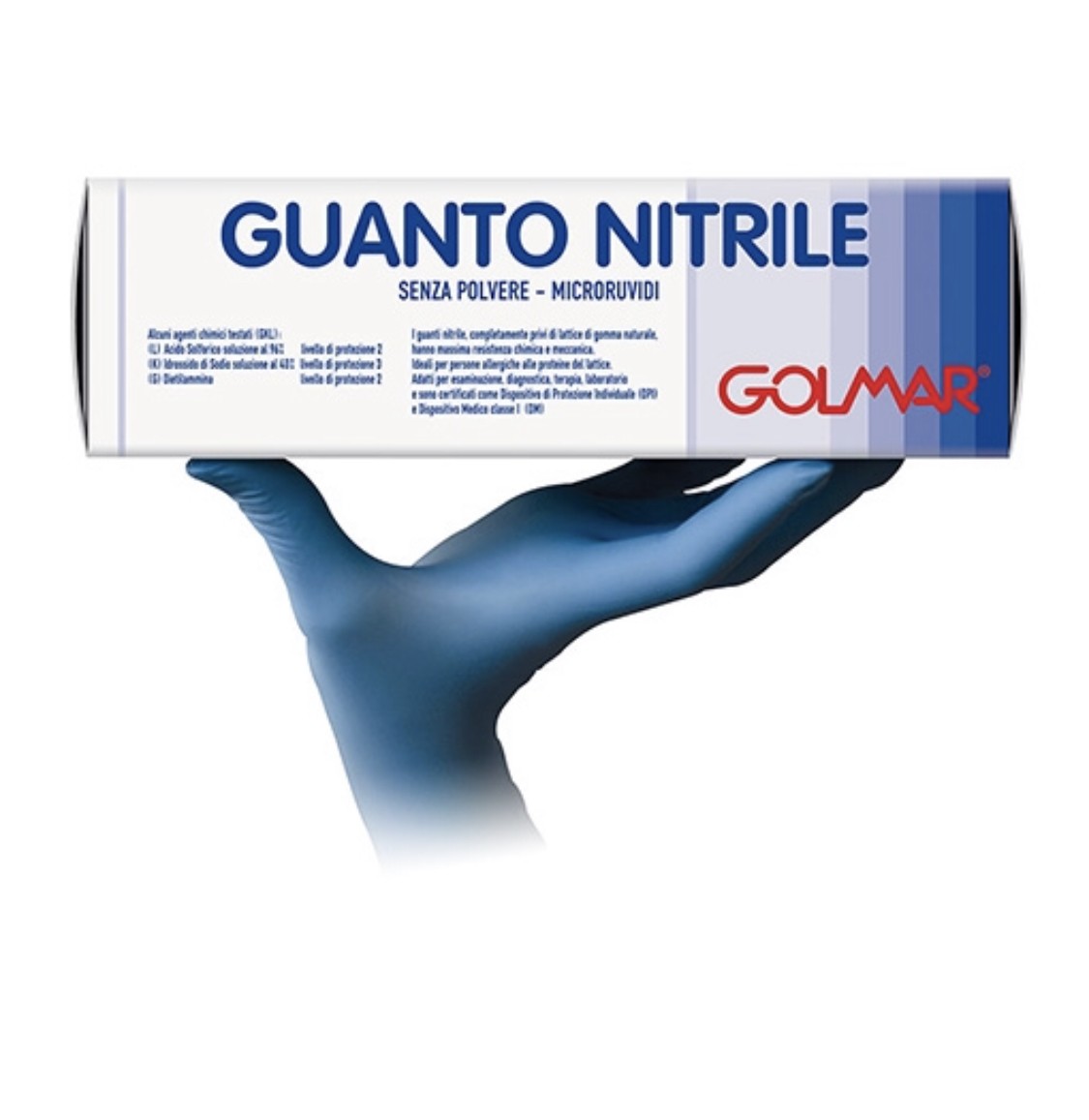 Guanti nitrile Nero (M)