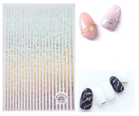 Striping adesivo MULTICOLOR GLITTER