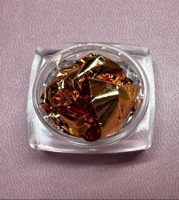 Metallic Leaf Orange