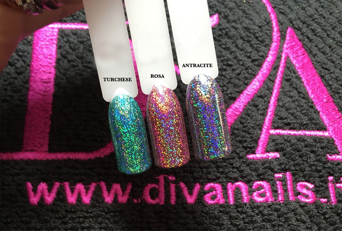 Polvere di NINFA HOLOGRAM antracite 3g