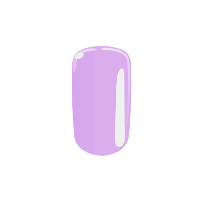 Polish A31 semipermanente professionale lilla lavanda pastello Diva Nails coprente alla prima passata 10 ml