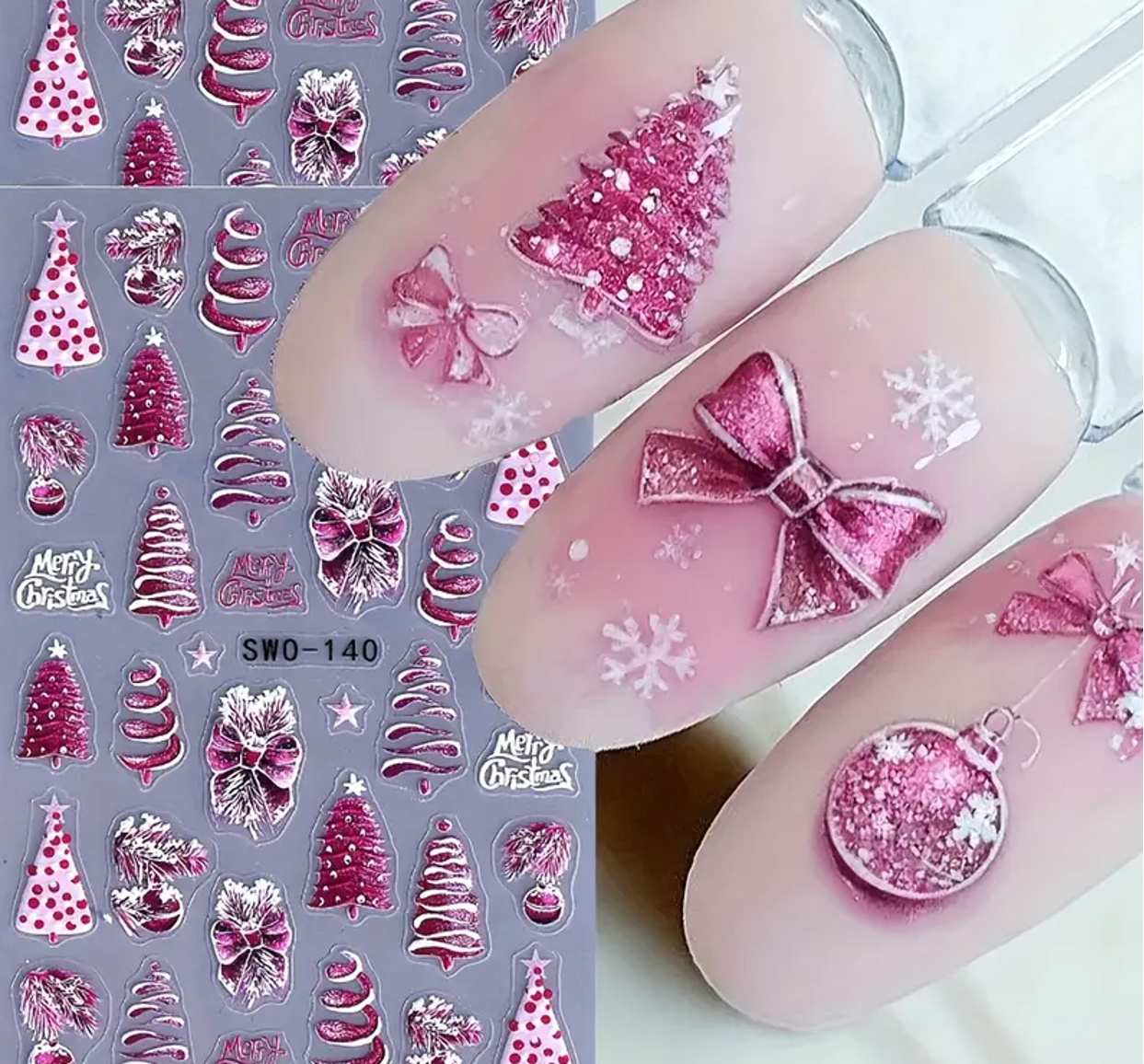 Stickers decorazioni natalizie SWO-140