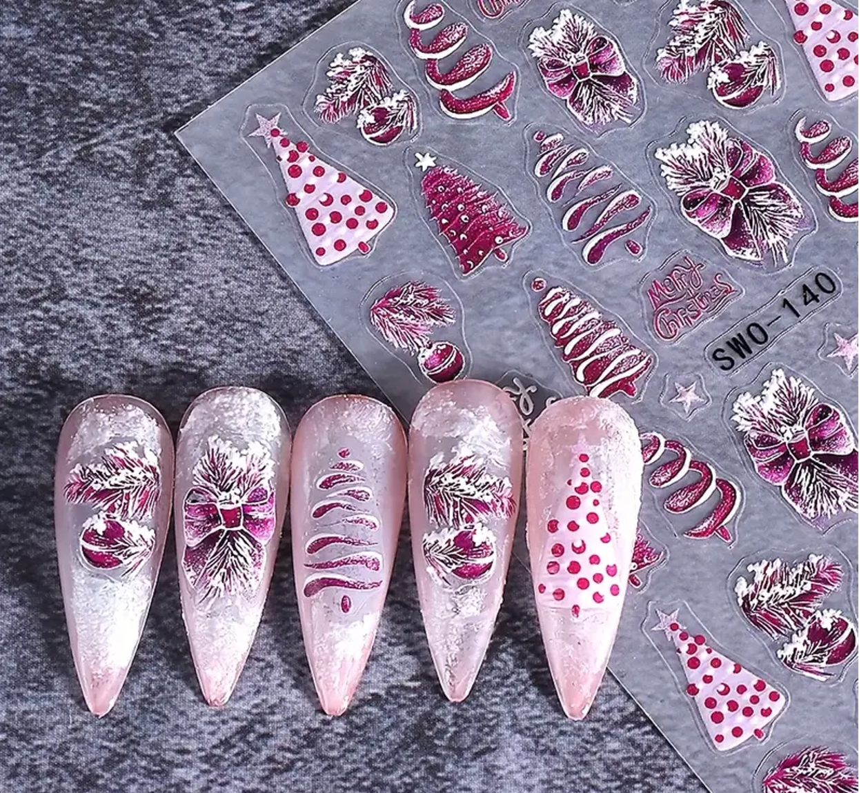 Stickers decorazioni natalizie SWO-140