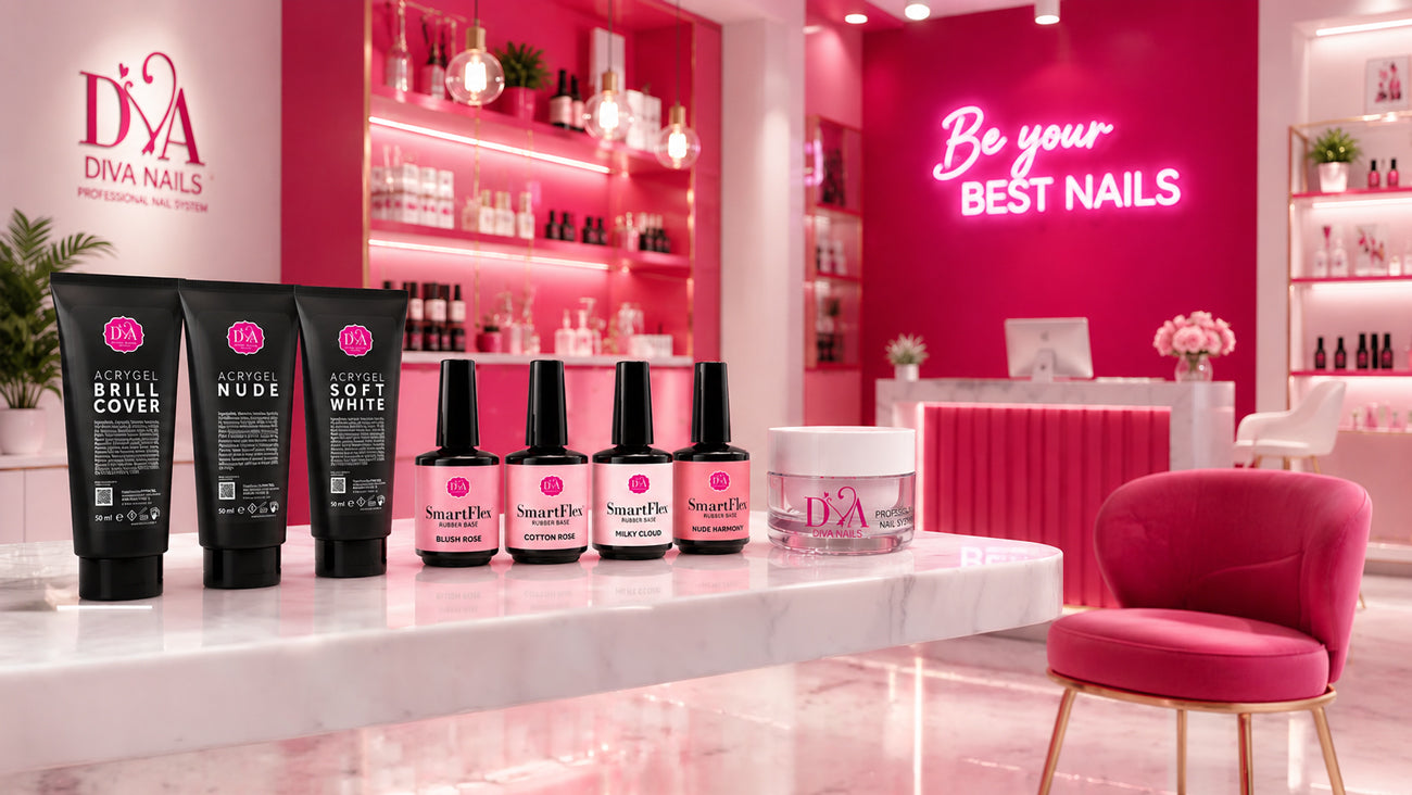 Differenza tra Rubber Base, Gel e Acrygel: quale scegliere in base al tipo di unghia | Diva Nails