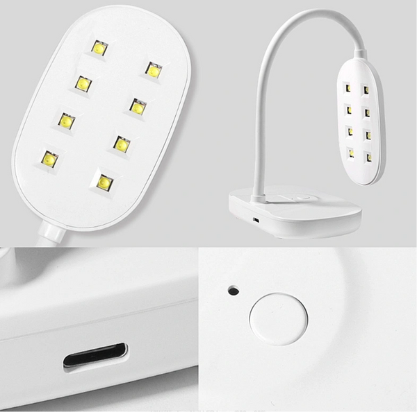 Lampada Led ricaricabile 12W (dual form)