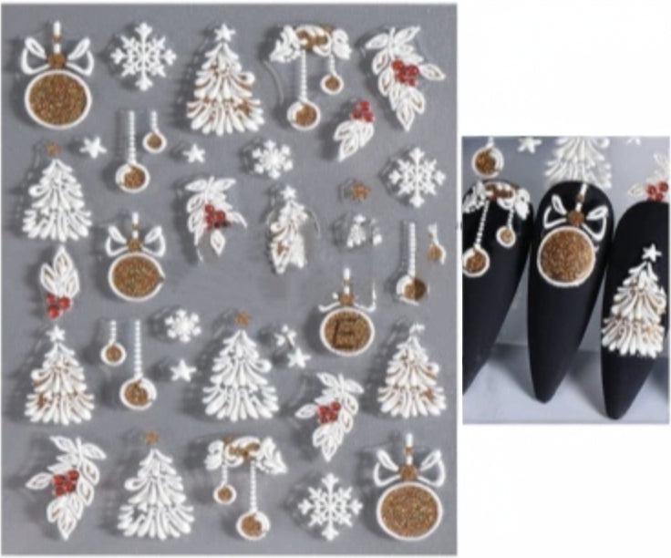 Stickers decorazioni natalizie SW-5D165