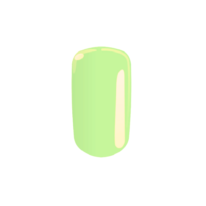 Polish A30 semipermanente professionale verde pistacchio matcha pastello Diva Nails coprente alla prima passata 10 ml