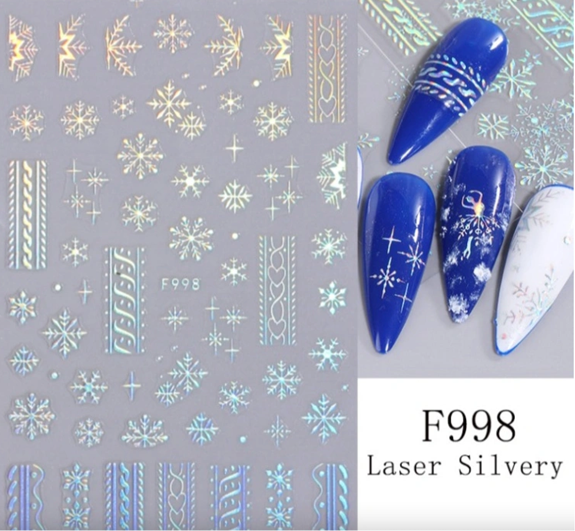 Stickers decorazioni natalizie F998