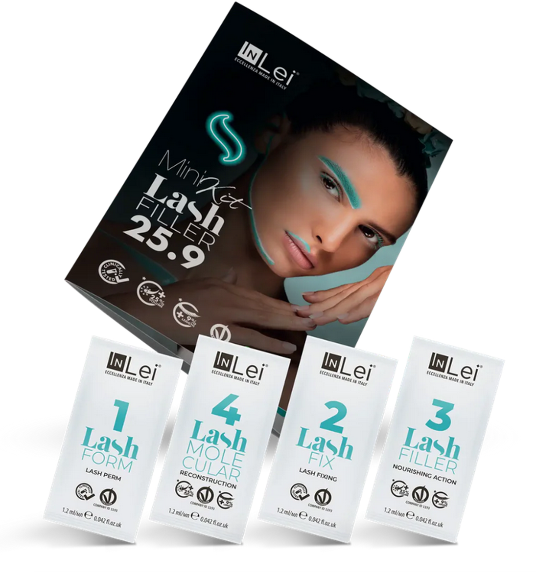 Mini Kit Laminazione Ciglia 25.9 InLei