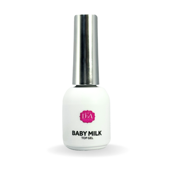 Baby Milk Top Gel sigillante unghie Diva Nails effetto lattiginoso ricostruzione unghie