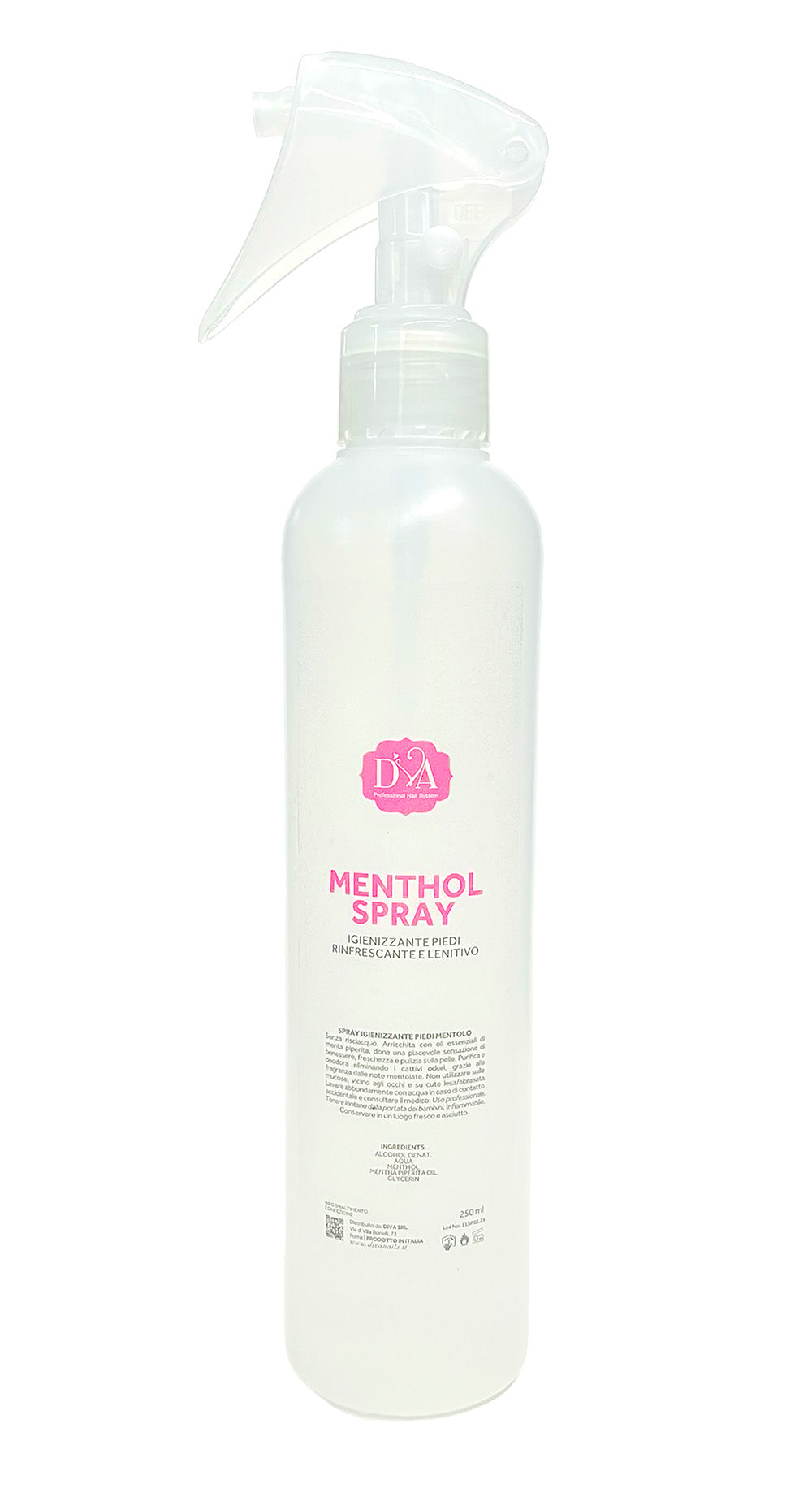 Spray igienizzante piedi al mentolo 