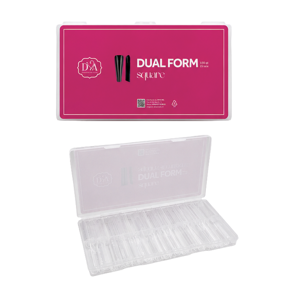 Dual form square Diva Nails zero millimetri ricostruzione unghie