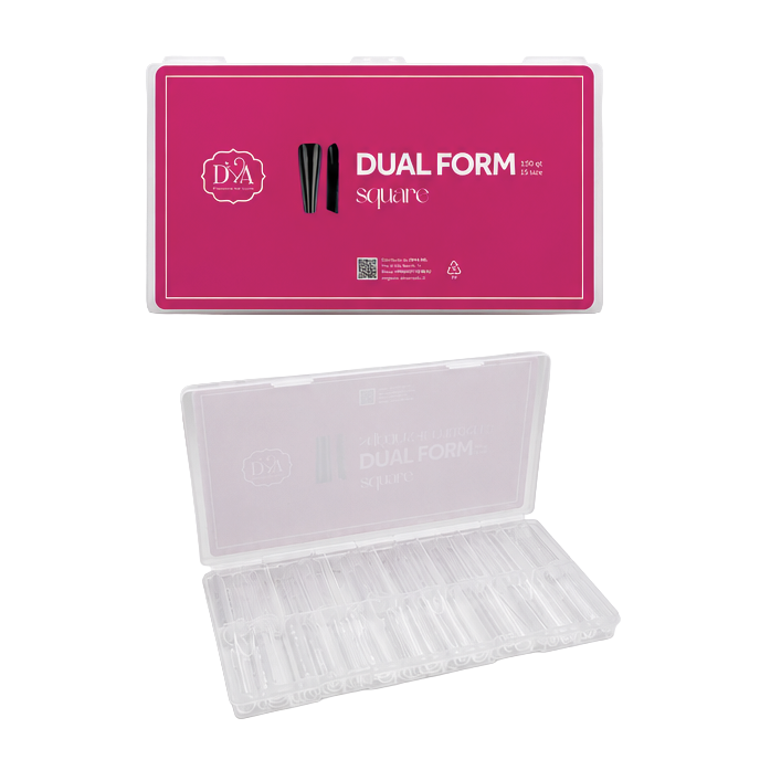 Dual form square Diva Nails zero millimetri ricostruzione unghie