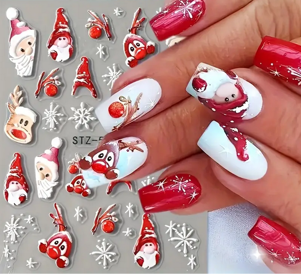 Stickers decorazioni natalizie STZ-5D116